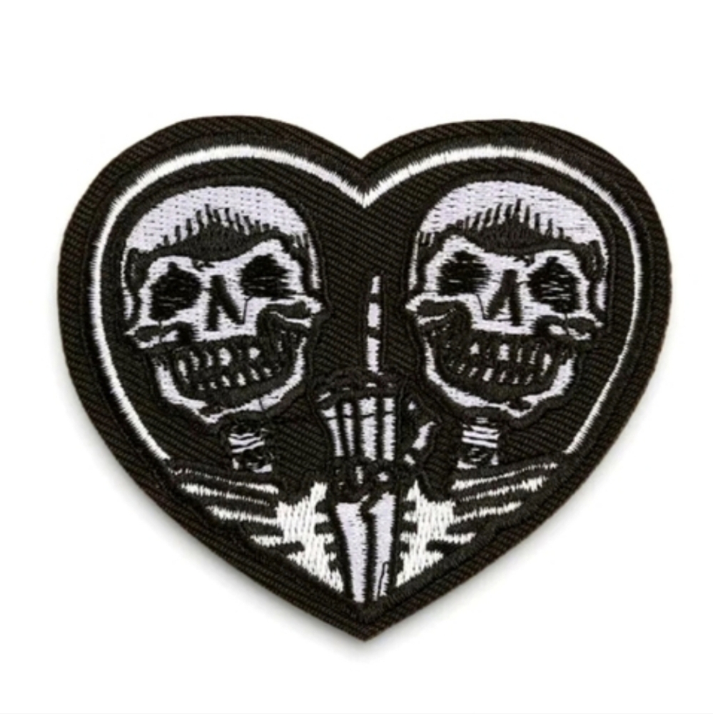 🖤 Conjoined Twins Heart Patch